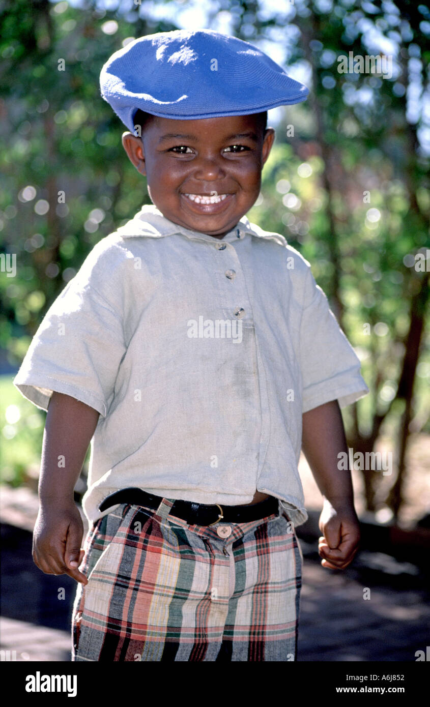 Black south african child hi-res stock photography and images - Alamy