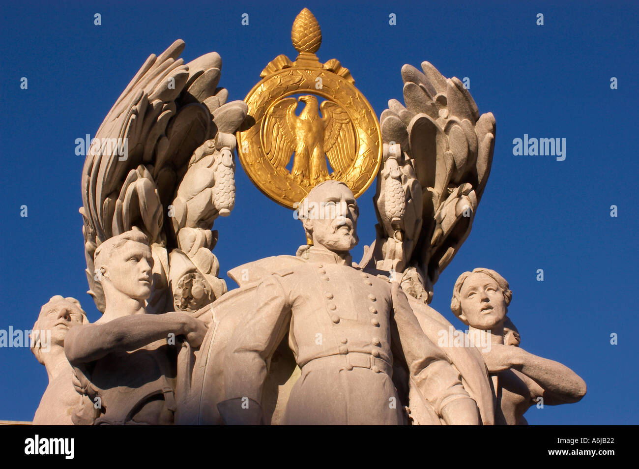 USA WASHINGTON DC Monument to George Meade US Victor at Gettysburg USA WASHINGTON DC Monument to George Meade US Victor at Gettysburg
