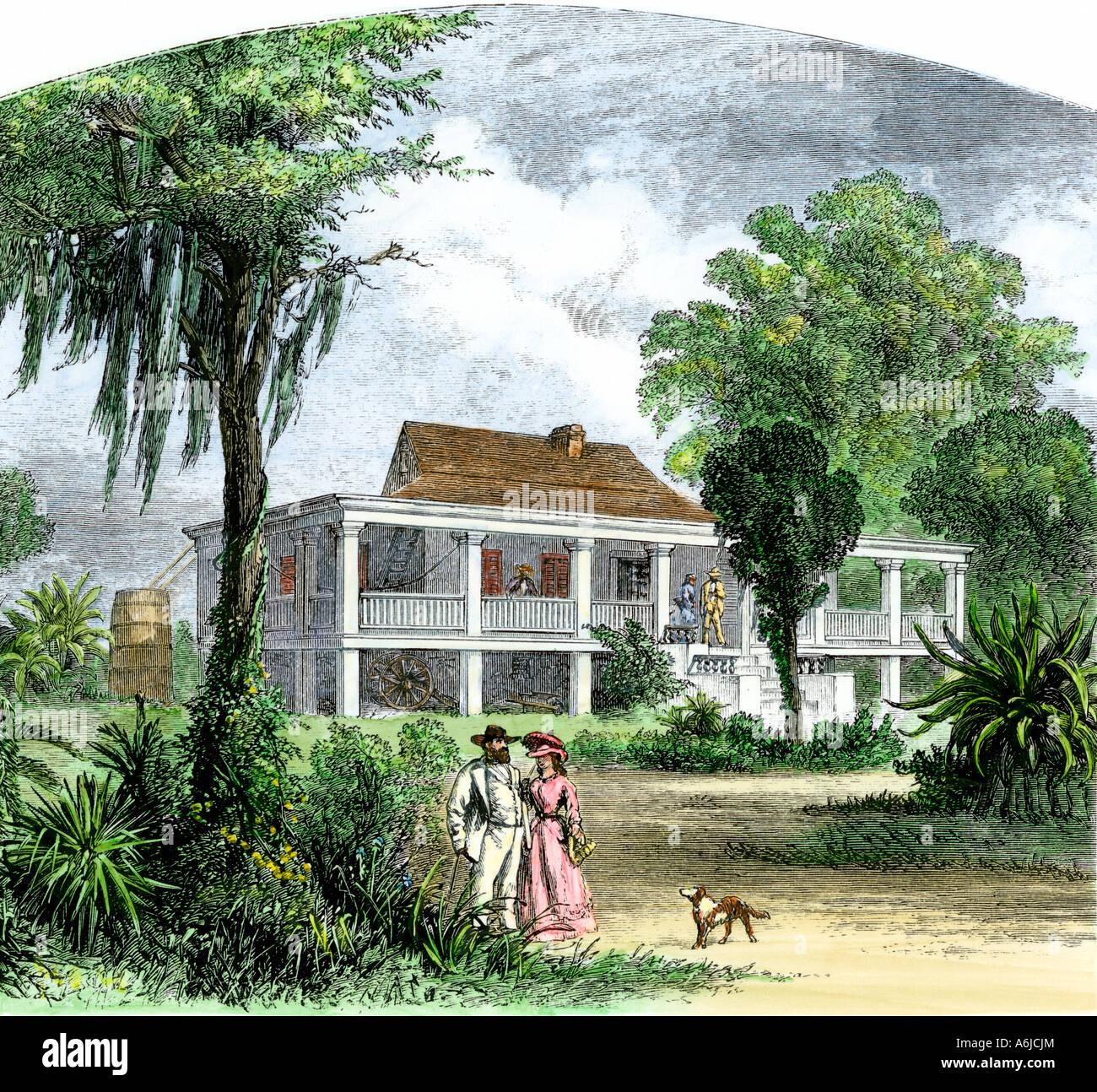 1800s Plantation House