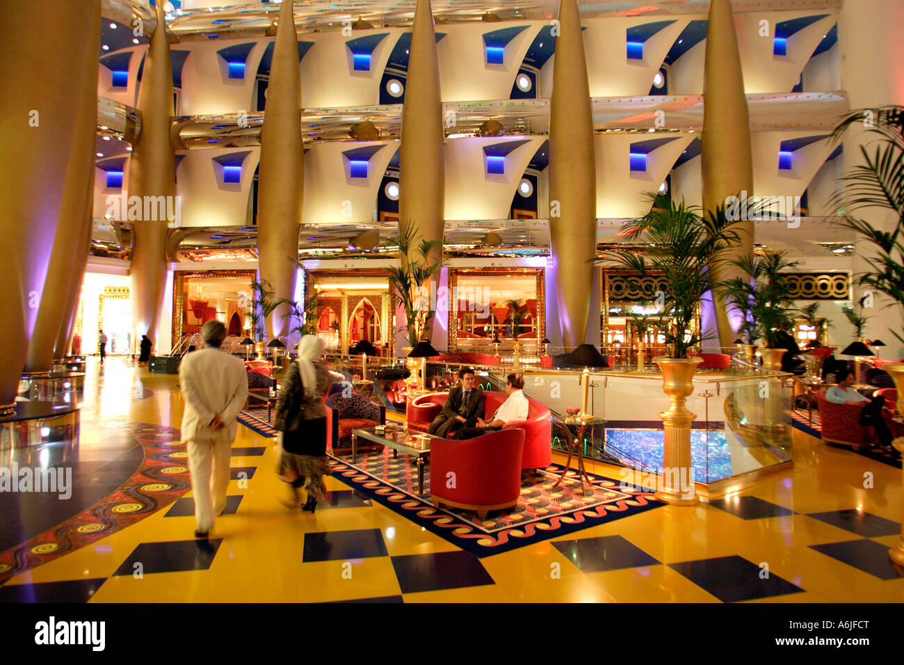 Dubai Hotel Burj Al Arab Interior