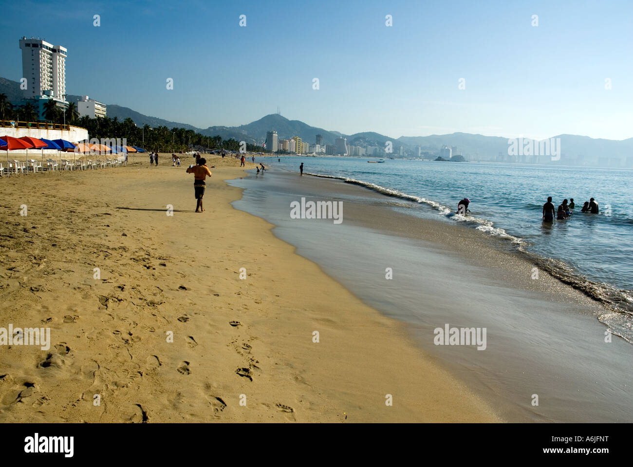 Acapulco beach - mexico Stock Photo - Alamy