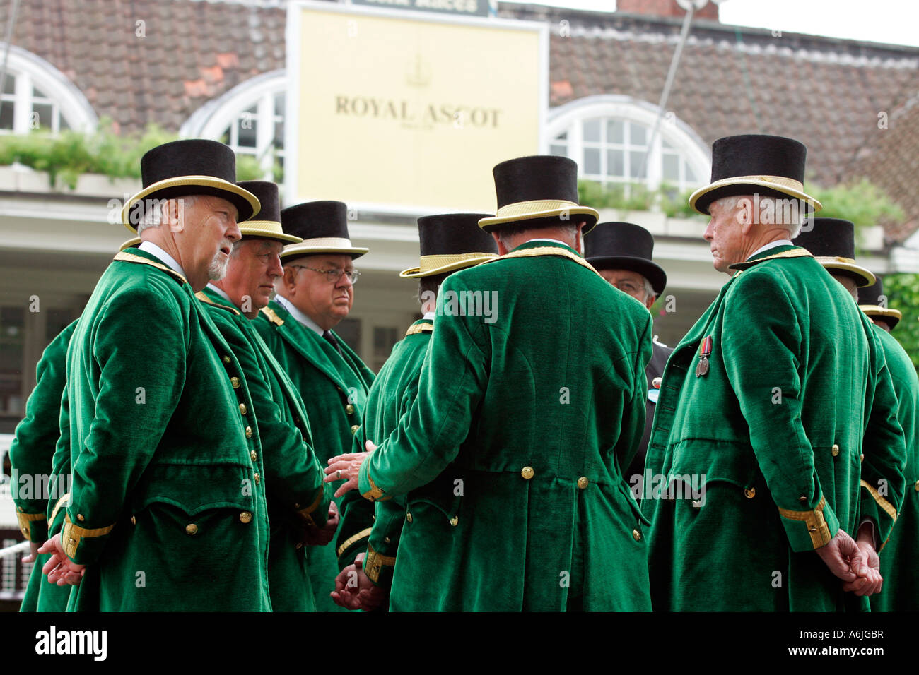 Stewards at Royal Ascot horse race, York, Great Britain Stock Photo Alamy