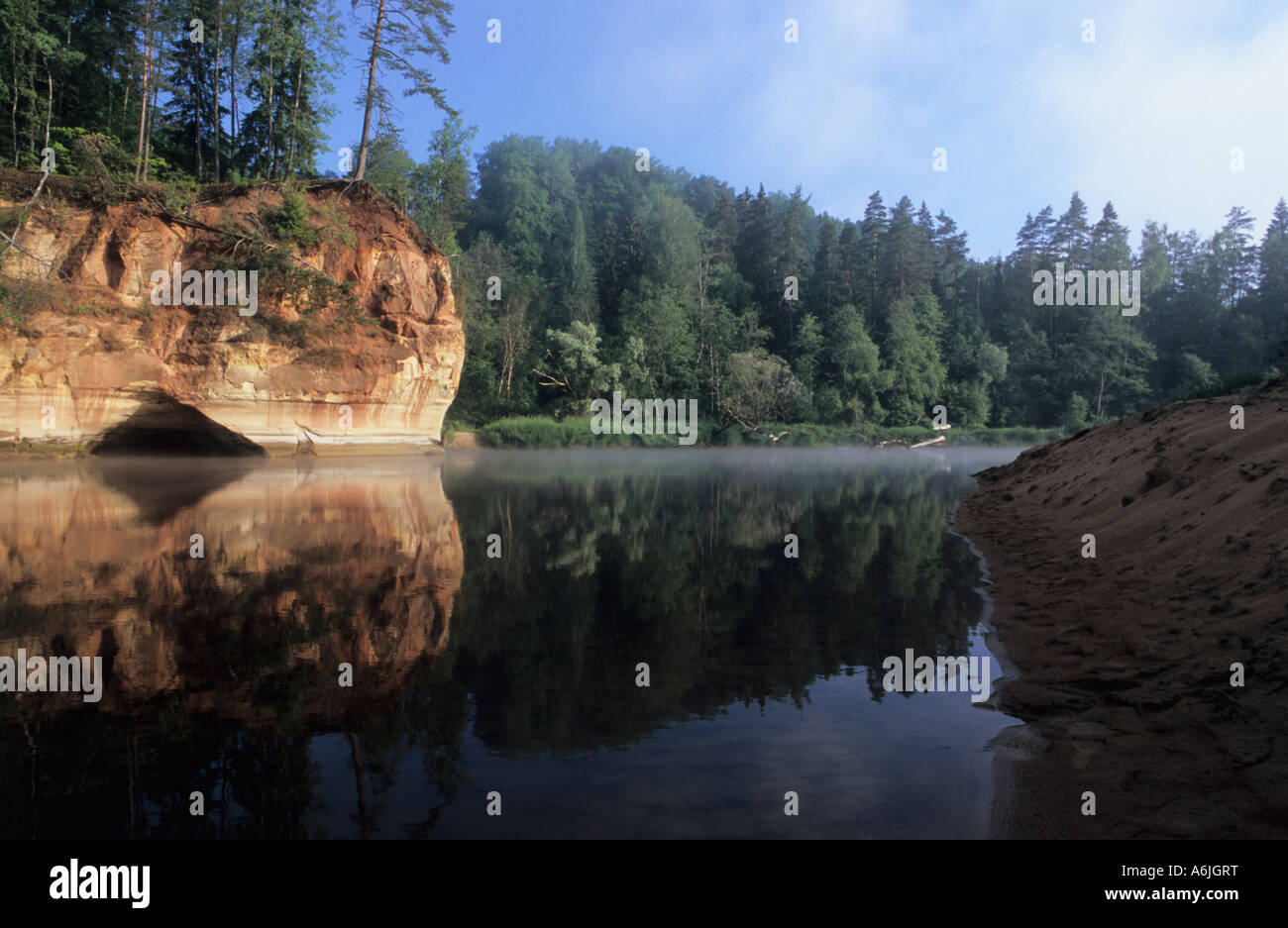 Summer rocks and sand color and river hi-res stock photography and ...