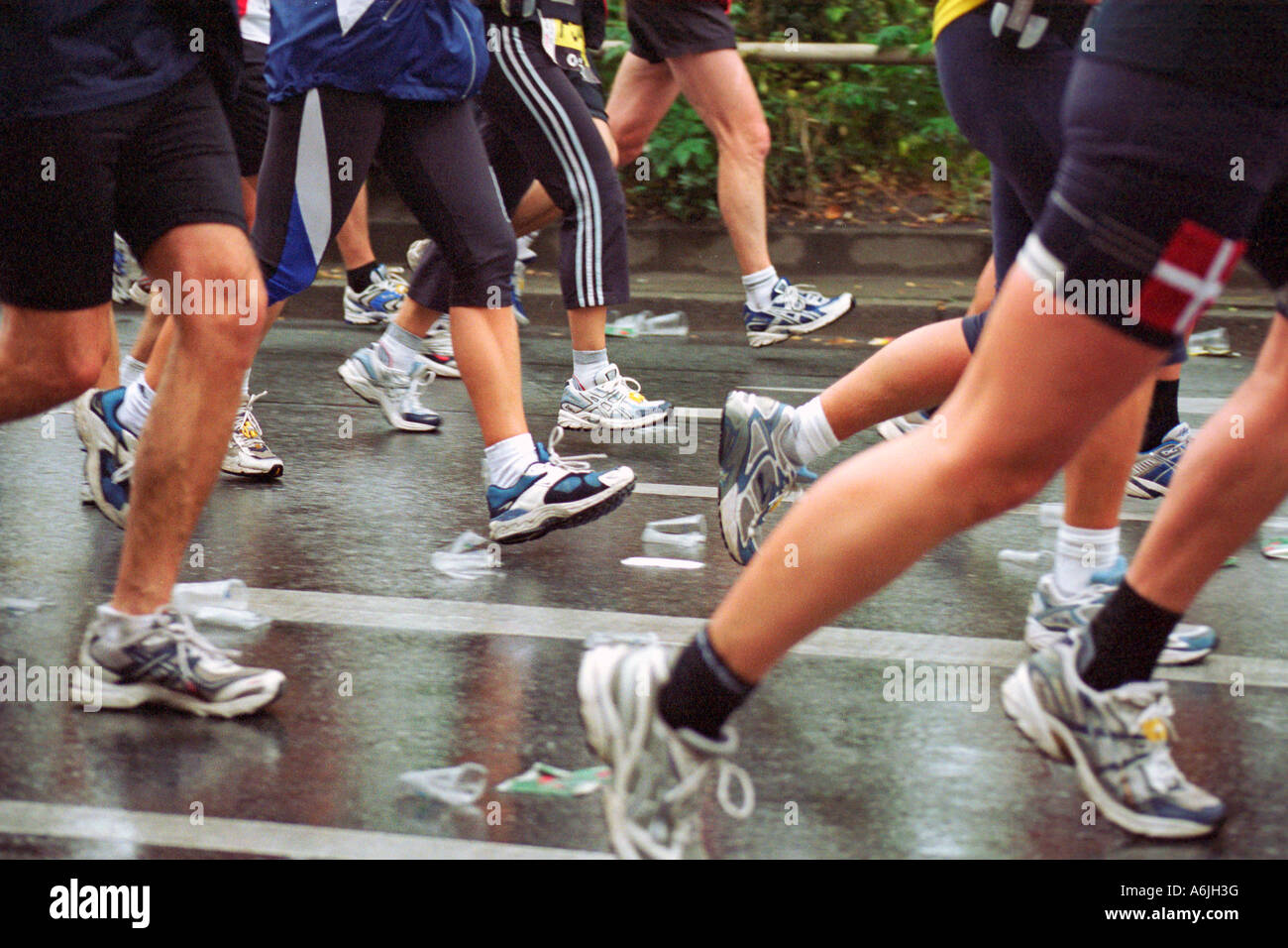 Legs of runners Stock Photo Alamy