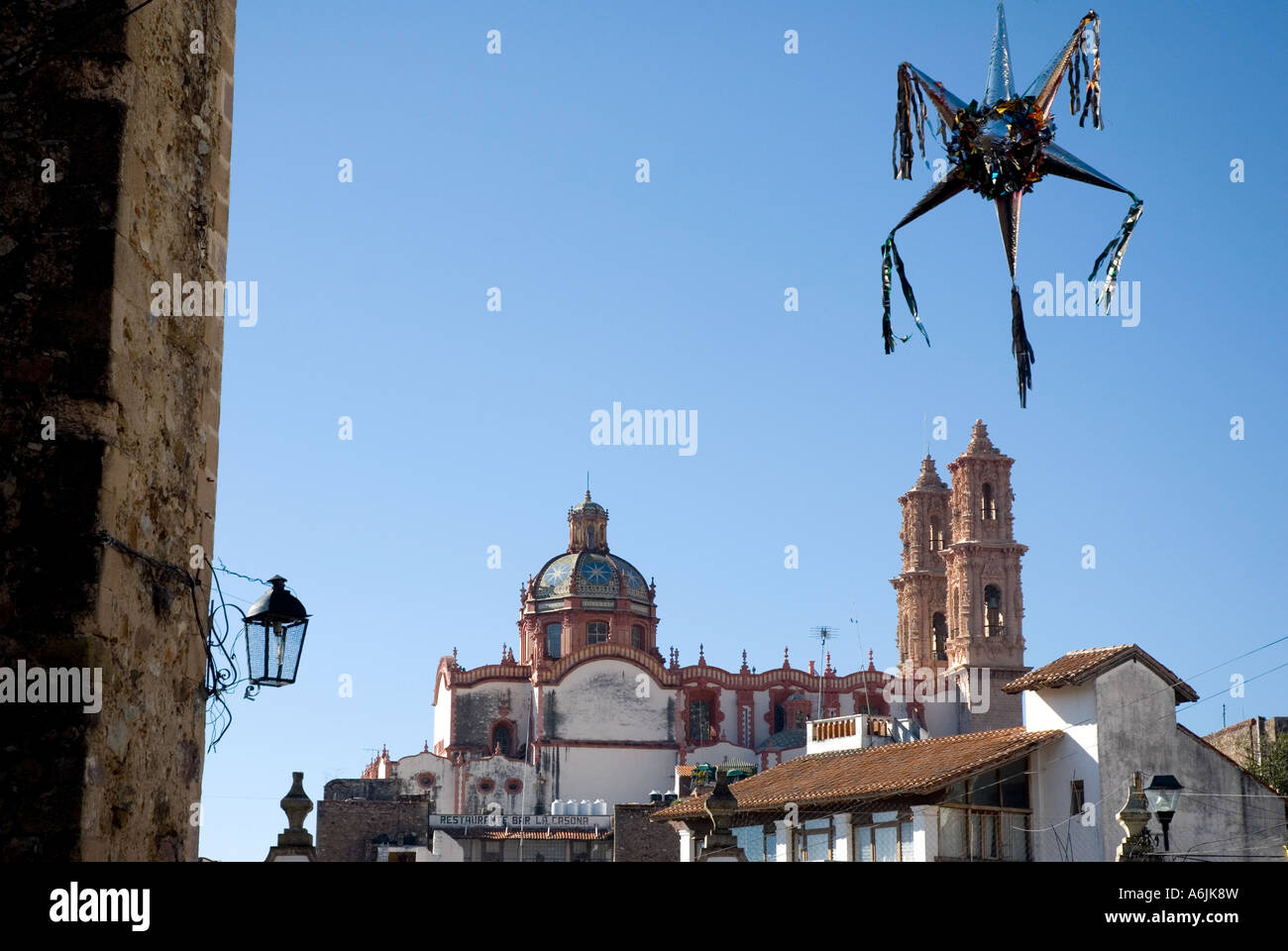 santa prisca church - Taxco - Mexico Stock Photo - Alamy