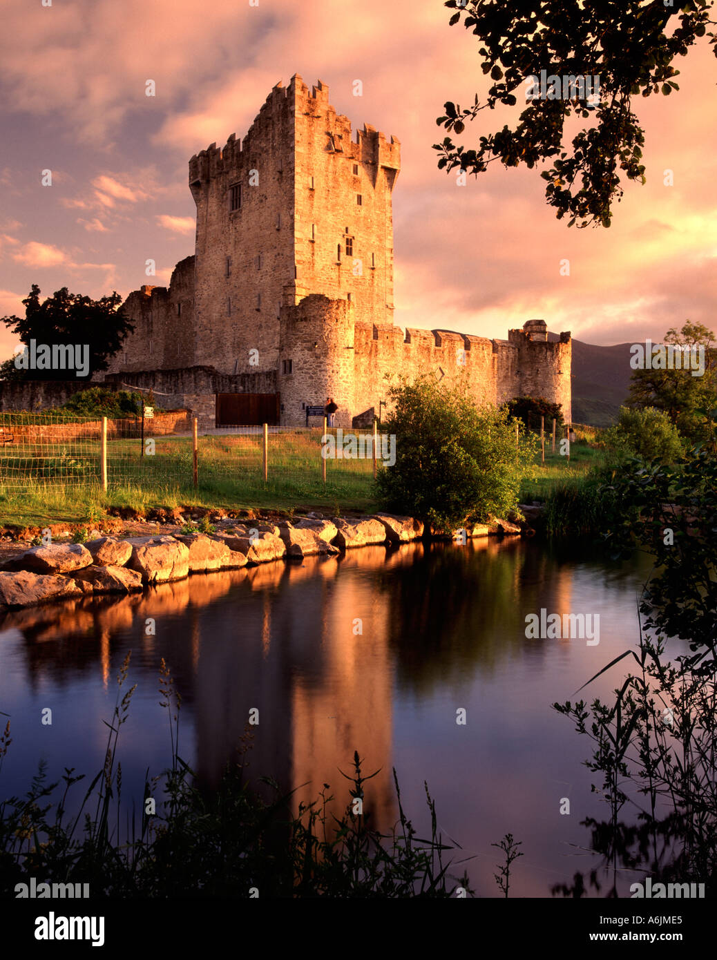 Ross Castle, Killarney, Ireland Stock Photo