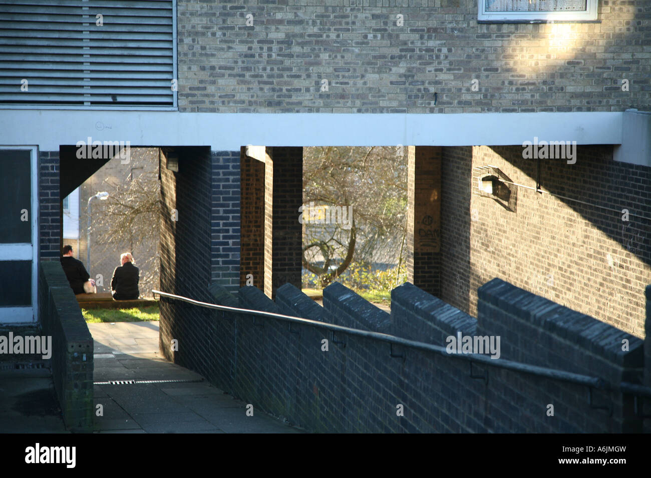 moorfield housing estate in harlow, essex Stock Photo Alamy