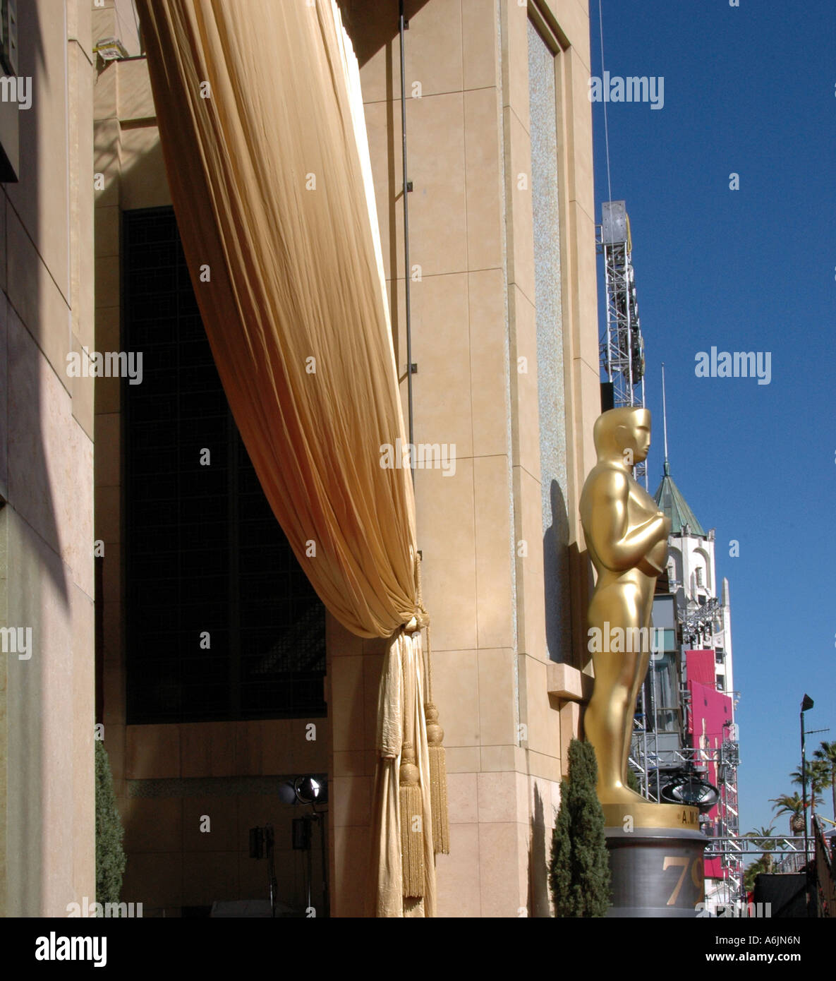 Kodak Theatre in Hollywood California during the Oscar celebrations