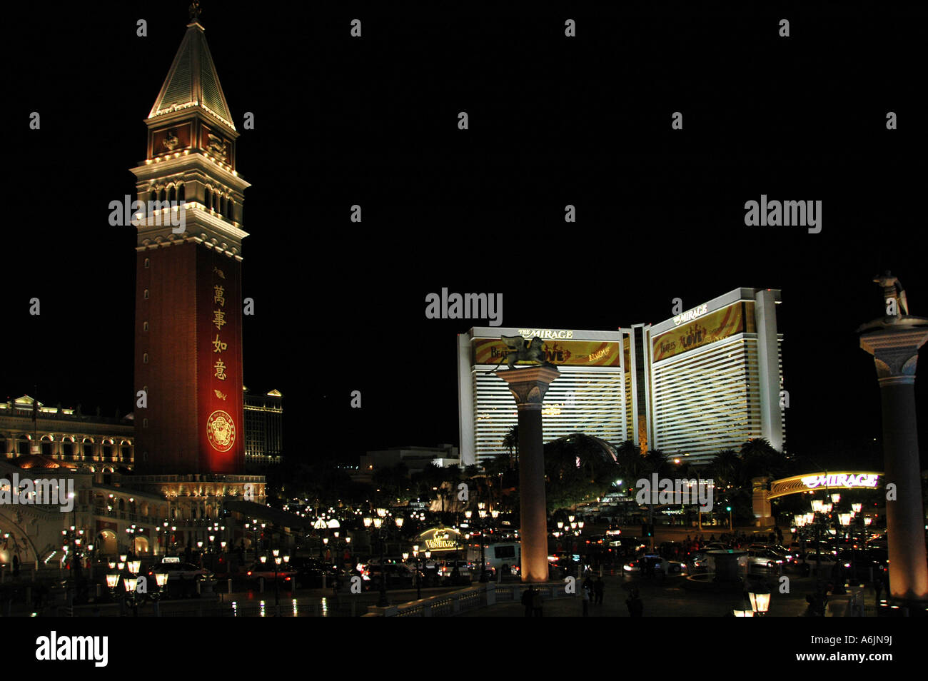 Las vegas venetian statue hi-res stock photography and images - Alamy