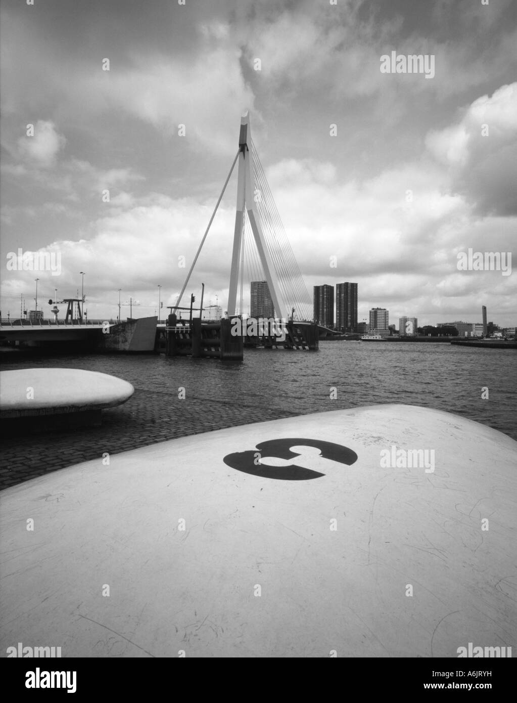 Rotterdam waterfront Black and White Stock Photos & Images Alamy