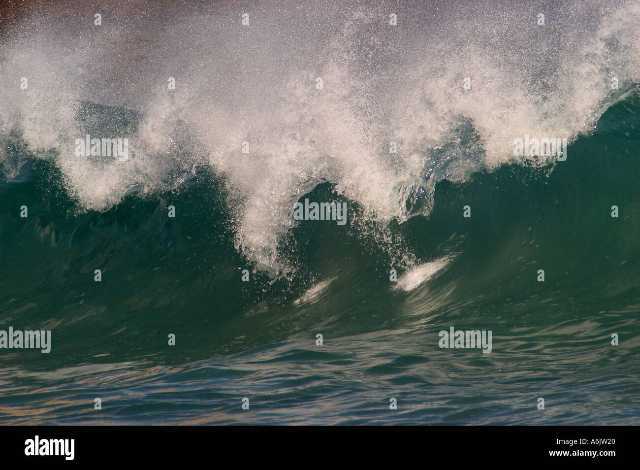 powerful ocean wave Stock Photo - Alamy