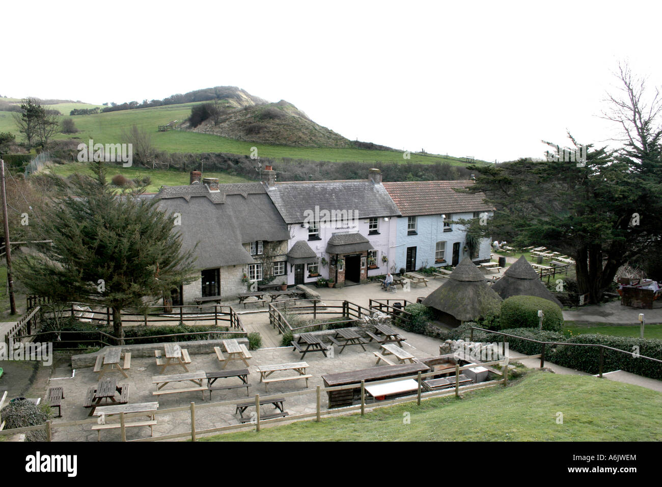 Osmington Mills in Dorset on the South coast in the UK Stock Photo Alamy