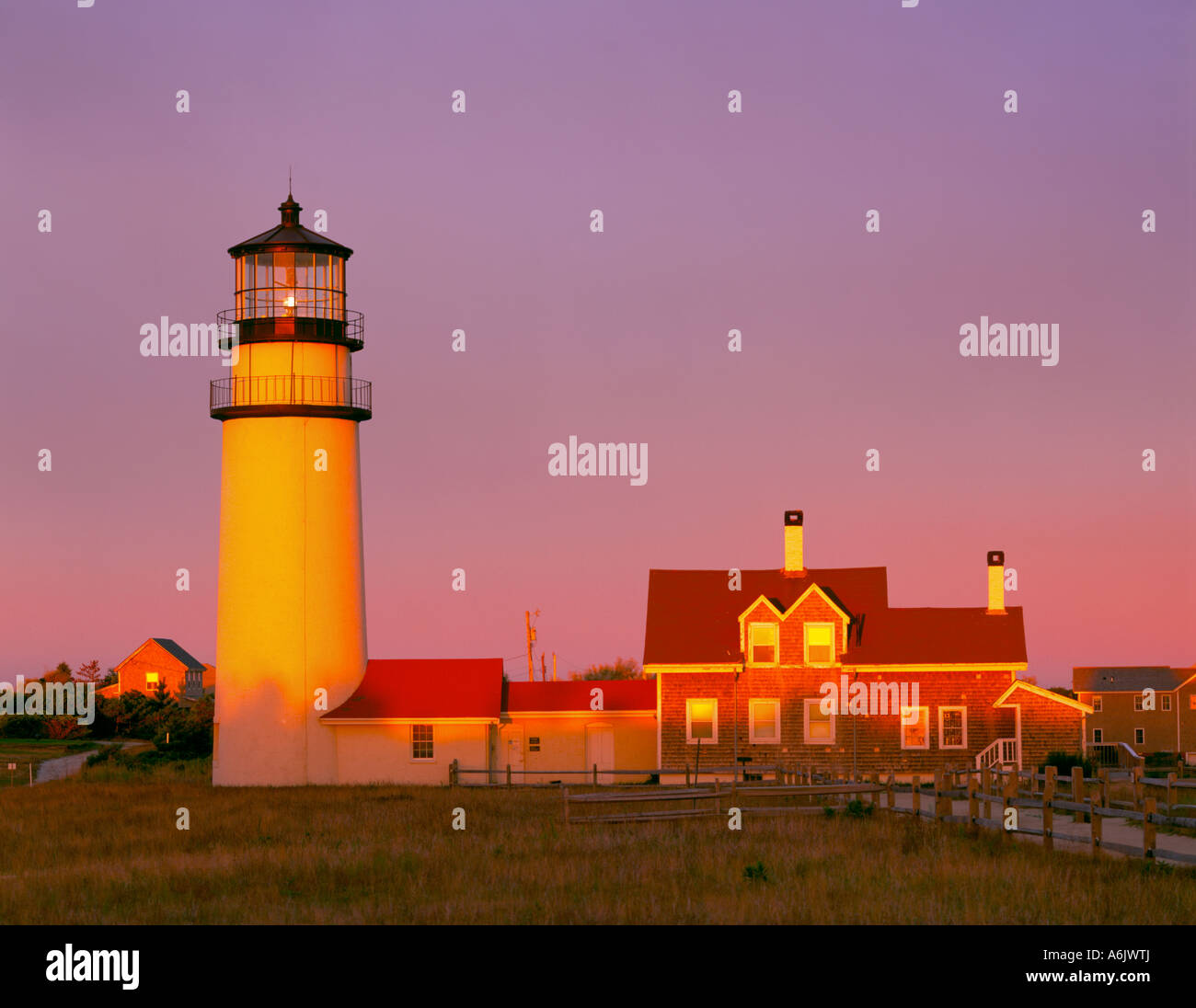 Cape Cod National Seashore MA Highland Light renamed Cape Cod Light and ...