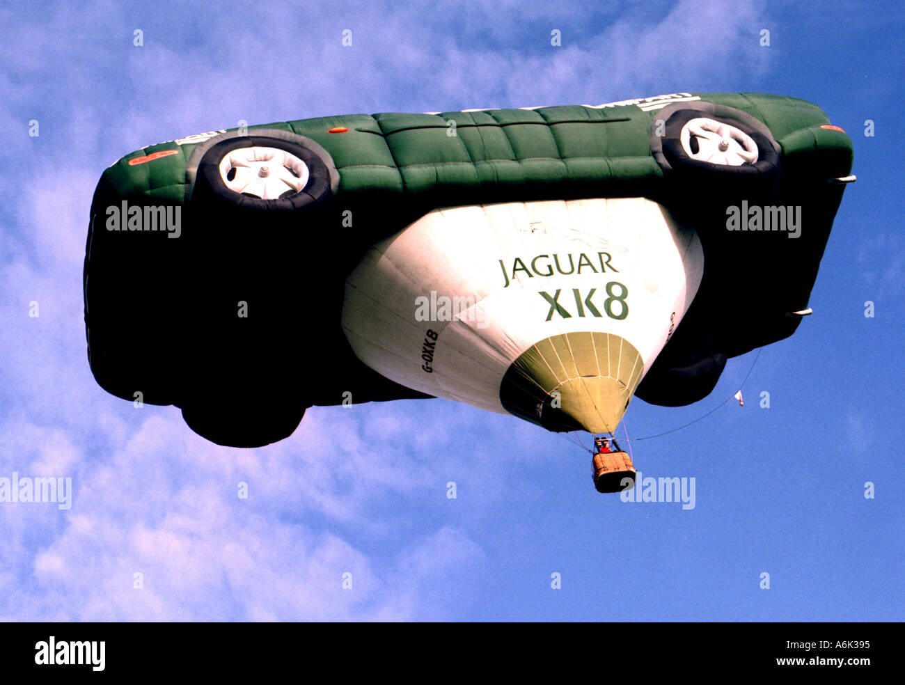 Jaguar XK8 Hot Air Balloon 1  Stock Photo