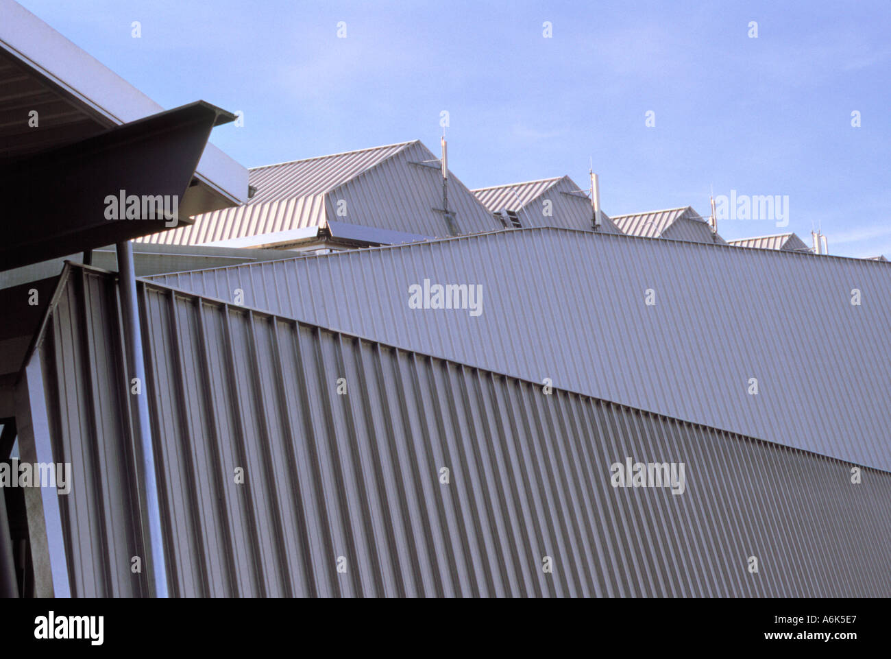 The Hanns Martin Schleyer Hall where sport events concerts congresses etc take place in