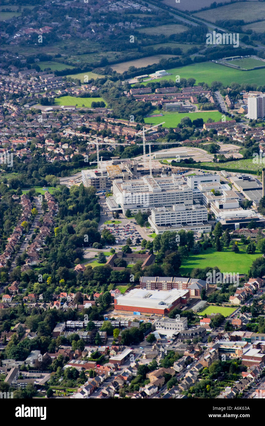 Aerial photo of John Radcliffe Hospital Oxford Stock Photo Alamy