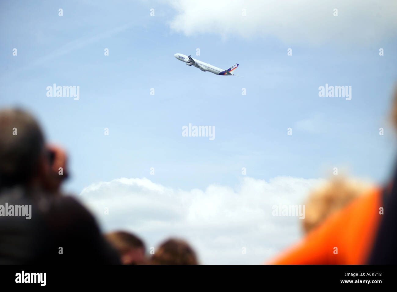 Airbus A600 during the flight show2004 in Berlin Schönefeld Stock Photo ...