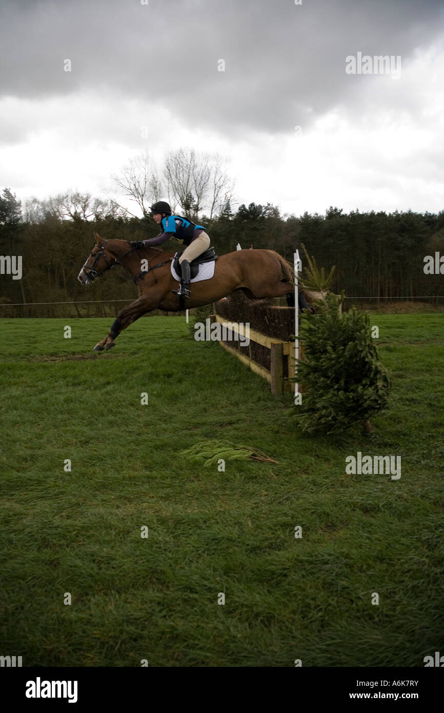 Equestrian eventing at Kelsall Hill Cheshire where horses and riders ...