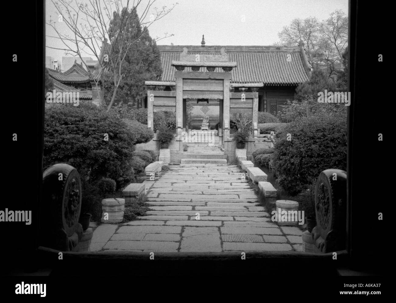 Great Mosque Xi'an Xian Great Ancient Capital of China Shaanxi Chinese