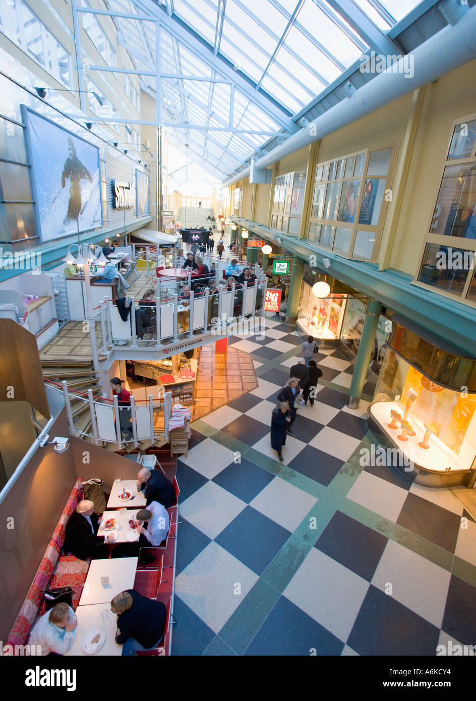 SWEDEN SOLNA SOLNA CENTRUM SHOPPING MALL Stock Photo - Alamy