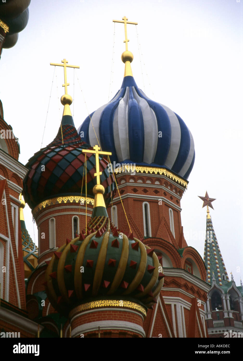 Onion Dome Cathedral of Saint Basil the Blessed St. Basil's Red Square