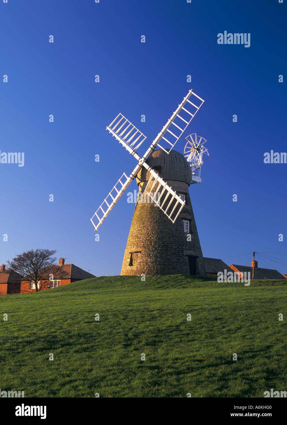 Windmill Whitburn Mill South Tyneside Tyne & Wear Stock Photo Alamy