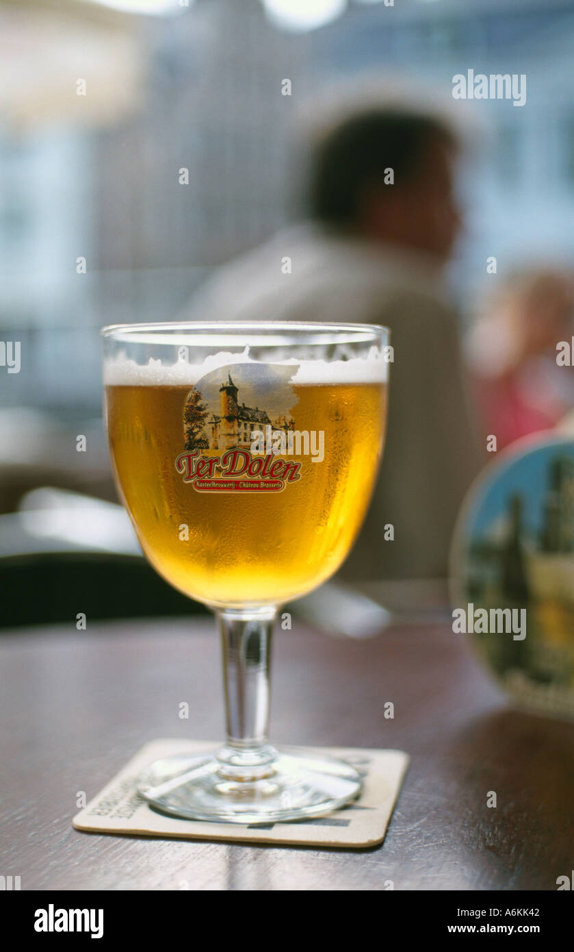 Belgian Beer Ghent Belgium Stock Photo Alamy