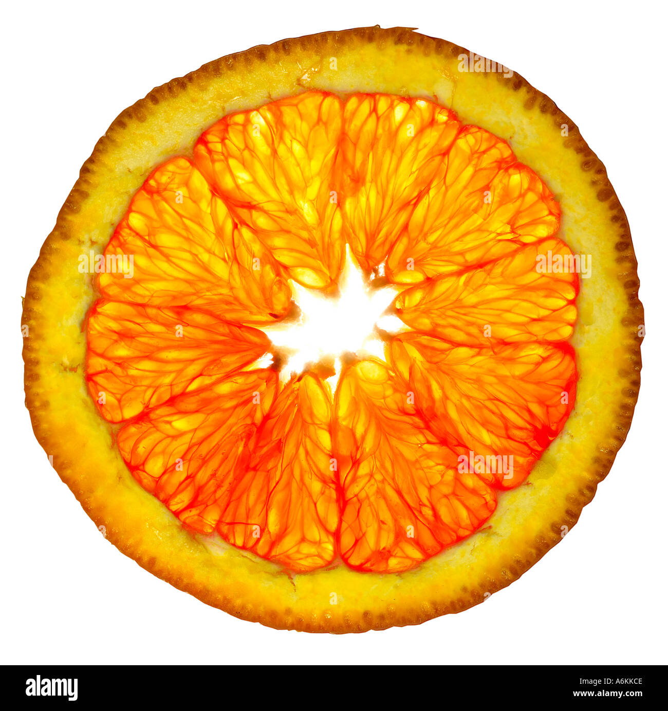 Close up orange slice hires stock photography and images Alamy