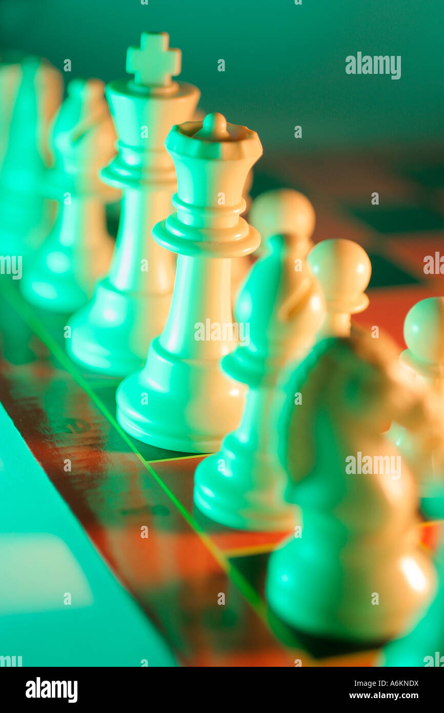 Chess Pieces Stock Photo