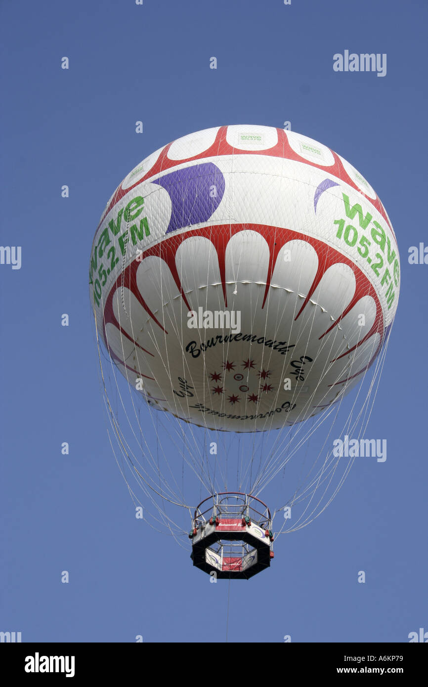 Bournemouth Eye Balloon flying high, Dorset, England, UK Stock Photo - Alamy