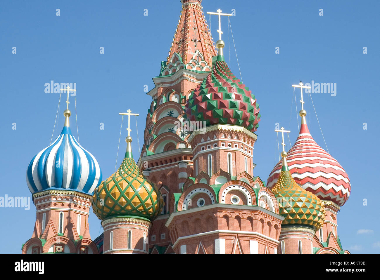 Saint Basil s Cathedral in Red Square Moscow Stock Photo - Alamy