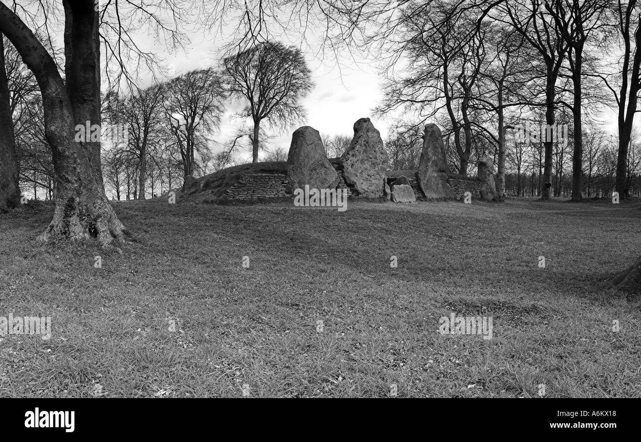 Megalith tomb Black and White Stock Photos & Images - Alamy