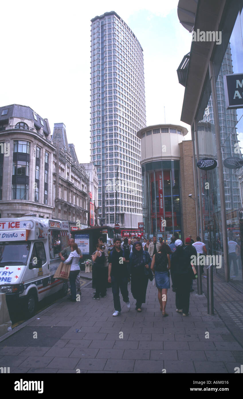 Centre Point from Tottenham Court Road London London England Stock Photo Alamy