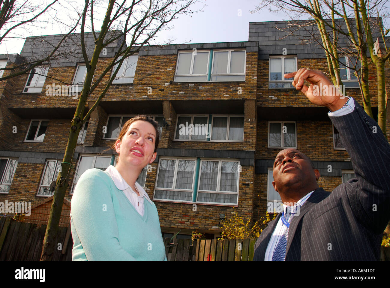 Two members of a Lambeth Council Anti Social Behaviour team in