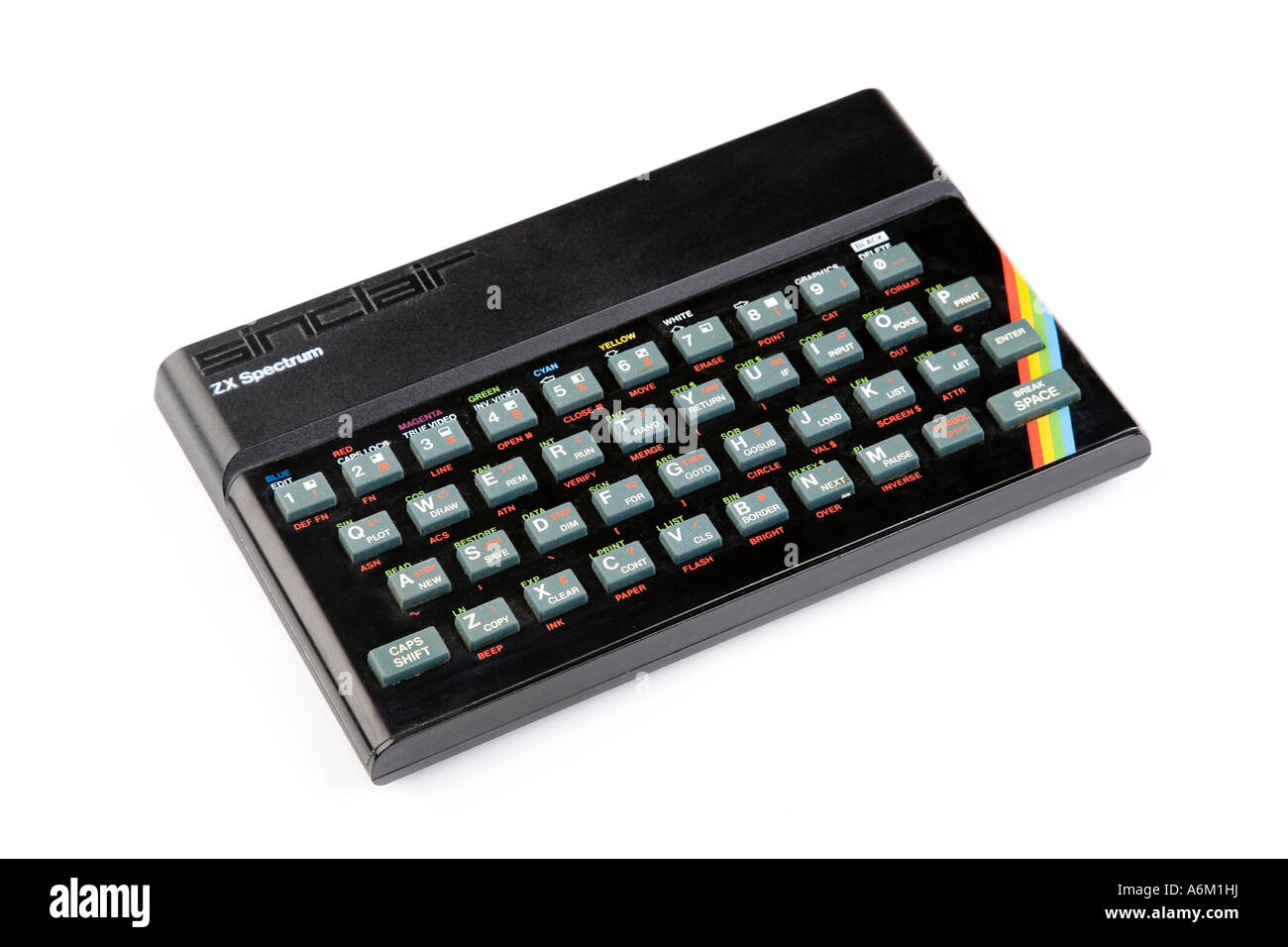 Sinclair Spectrum home computer from the early 1980's with 48KB RAM Stock Photo