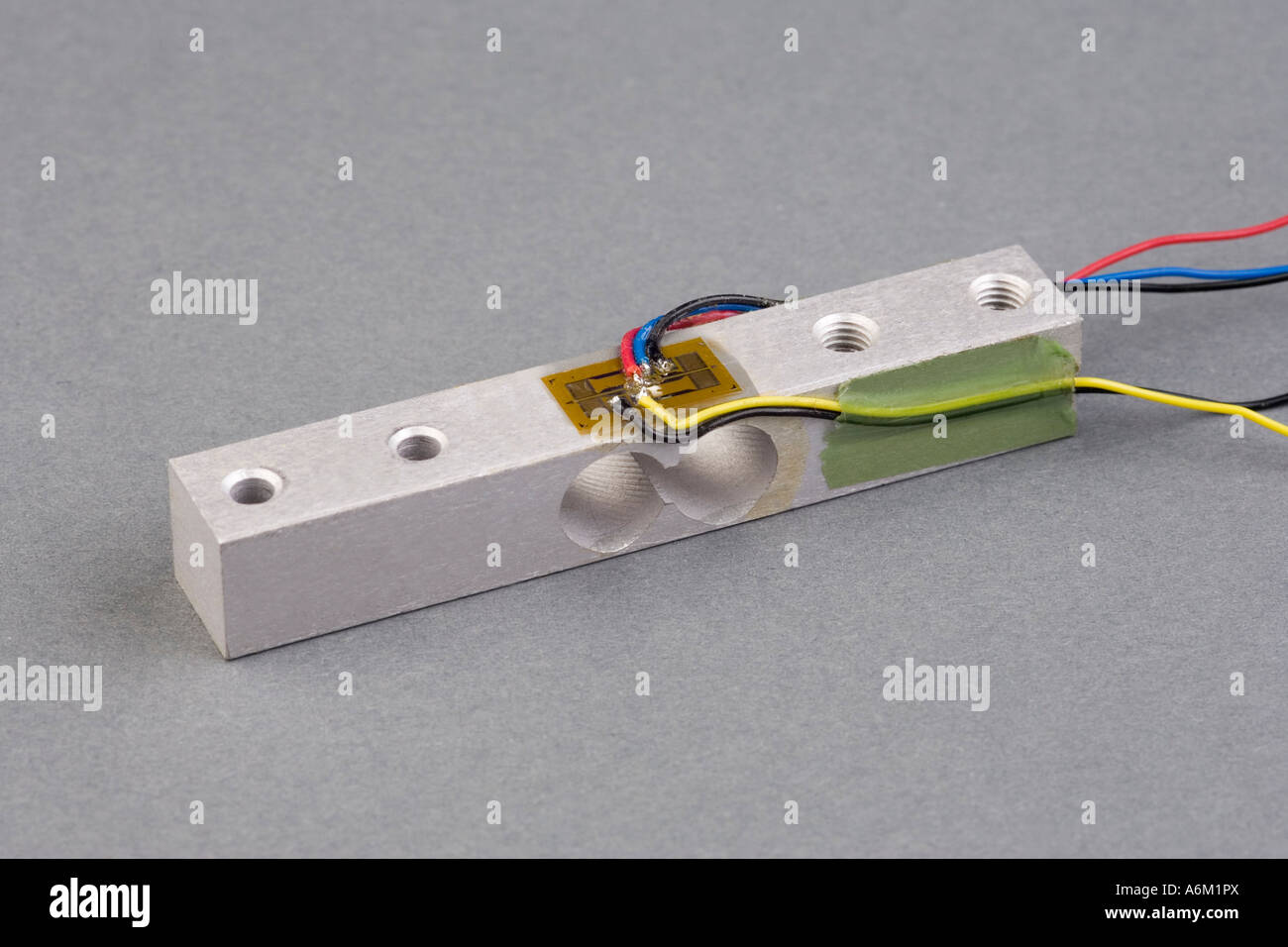 load cell for weighing and force measurement applications Stock Photo