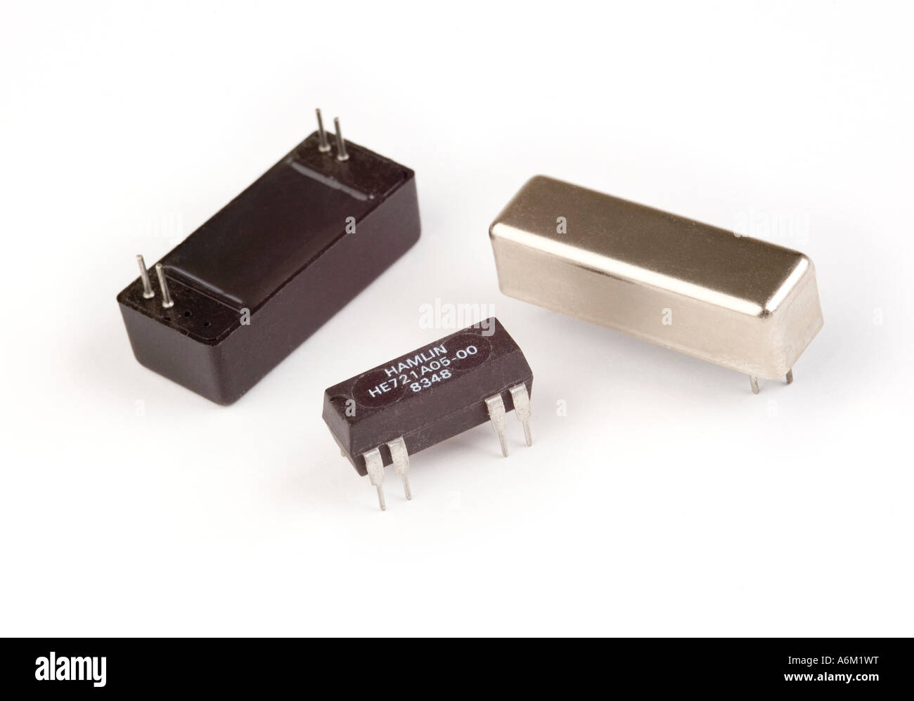 selection of reed relays Stock Photo Alamy