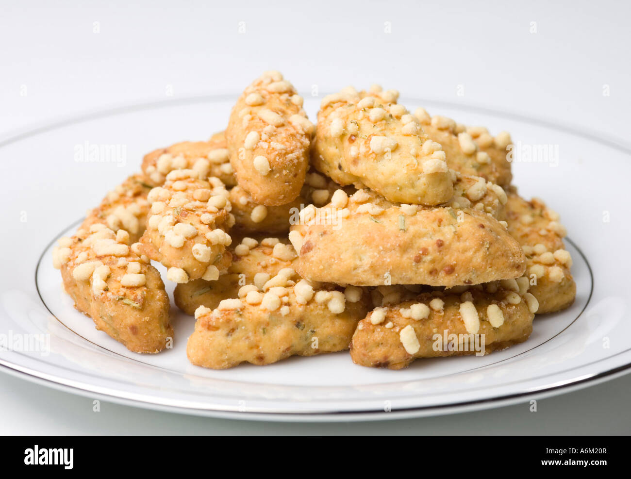rosemary & parmesan sticks Stock Photo