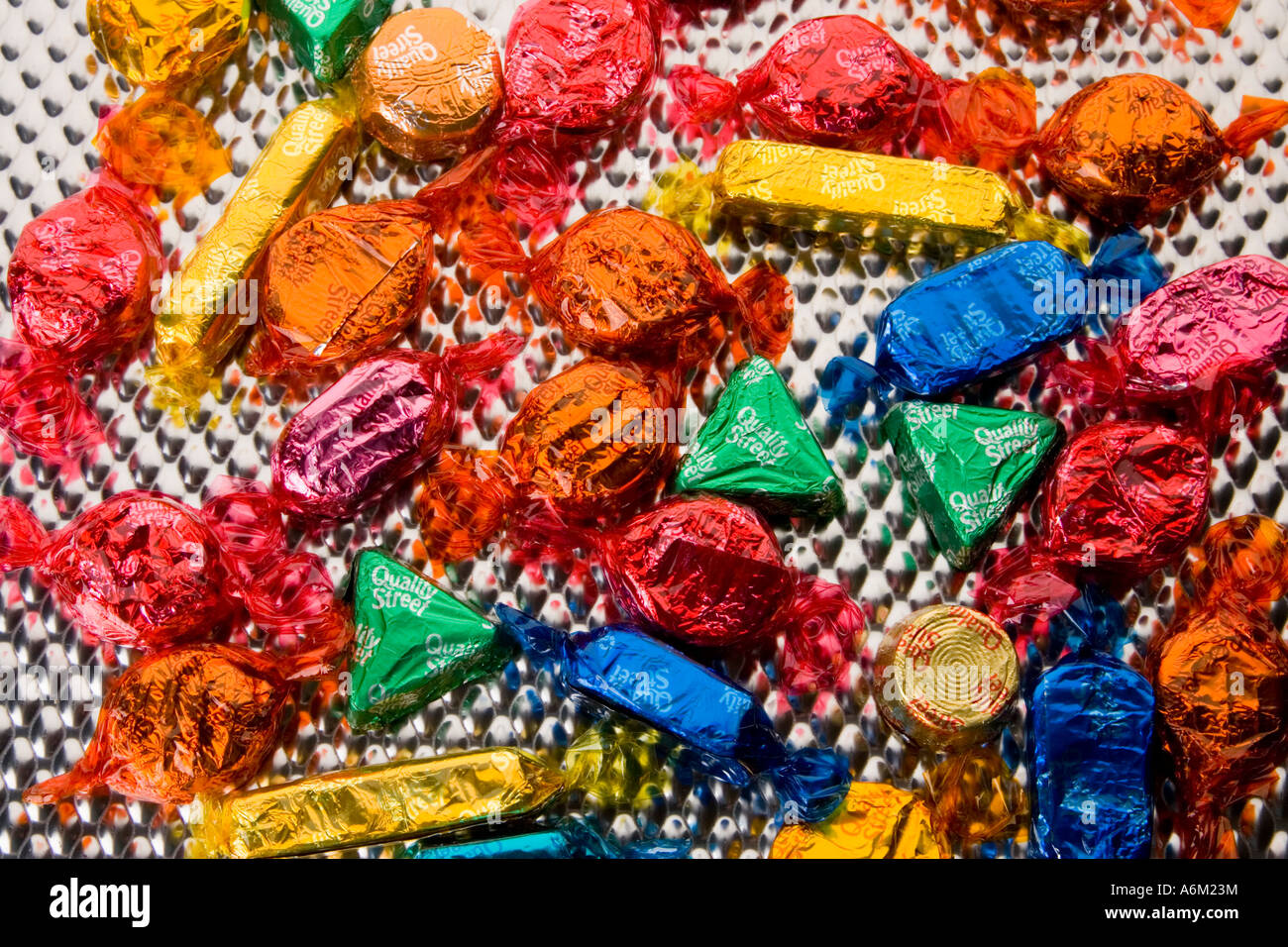 Quality street wrappers hi-res stock photography and images - Alamy