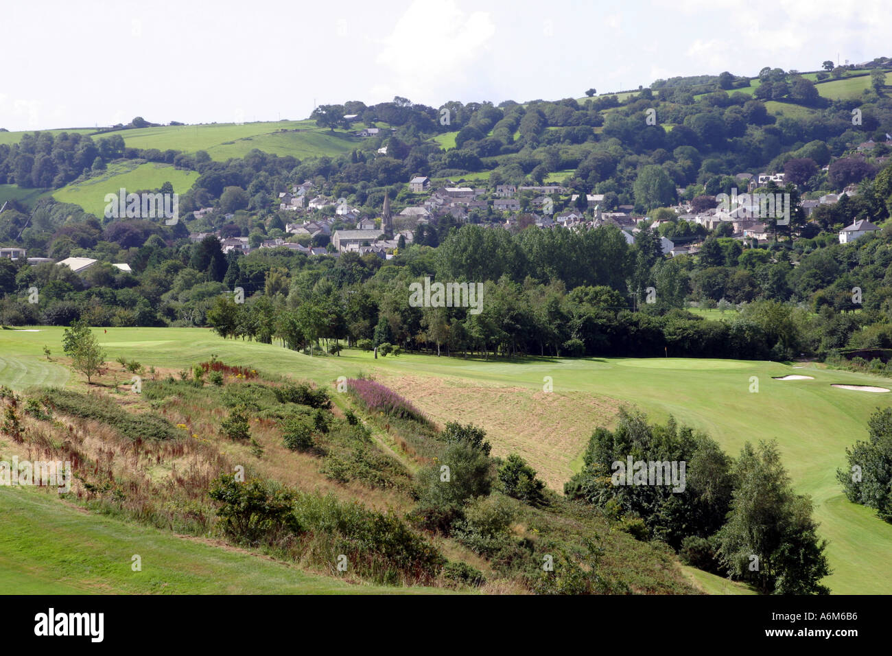 Lostwithiel Cornwall UK Stock Photo Alamy