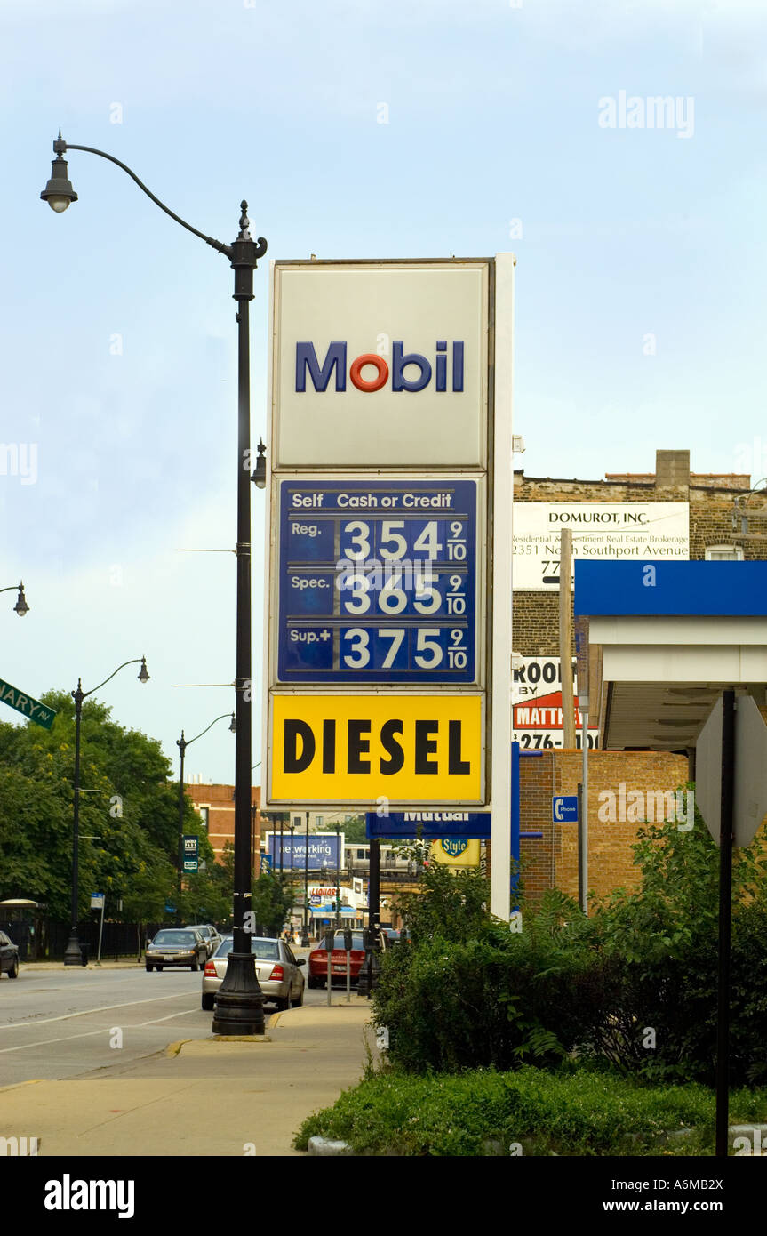 Gas Prices Chicago >> Sign Showing High Prices For Gas In Chicago Gas Station Stock Photo Gas Prices Chicago >> Sign Showing High Prices For Gas In Chicago Gas Station Stock Photo