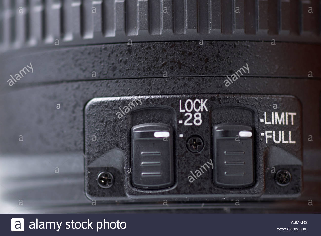 A camera lens and locking mechanism Stock Photo Alamy