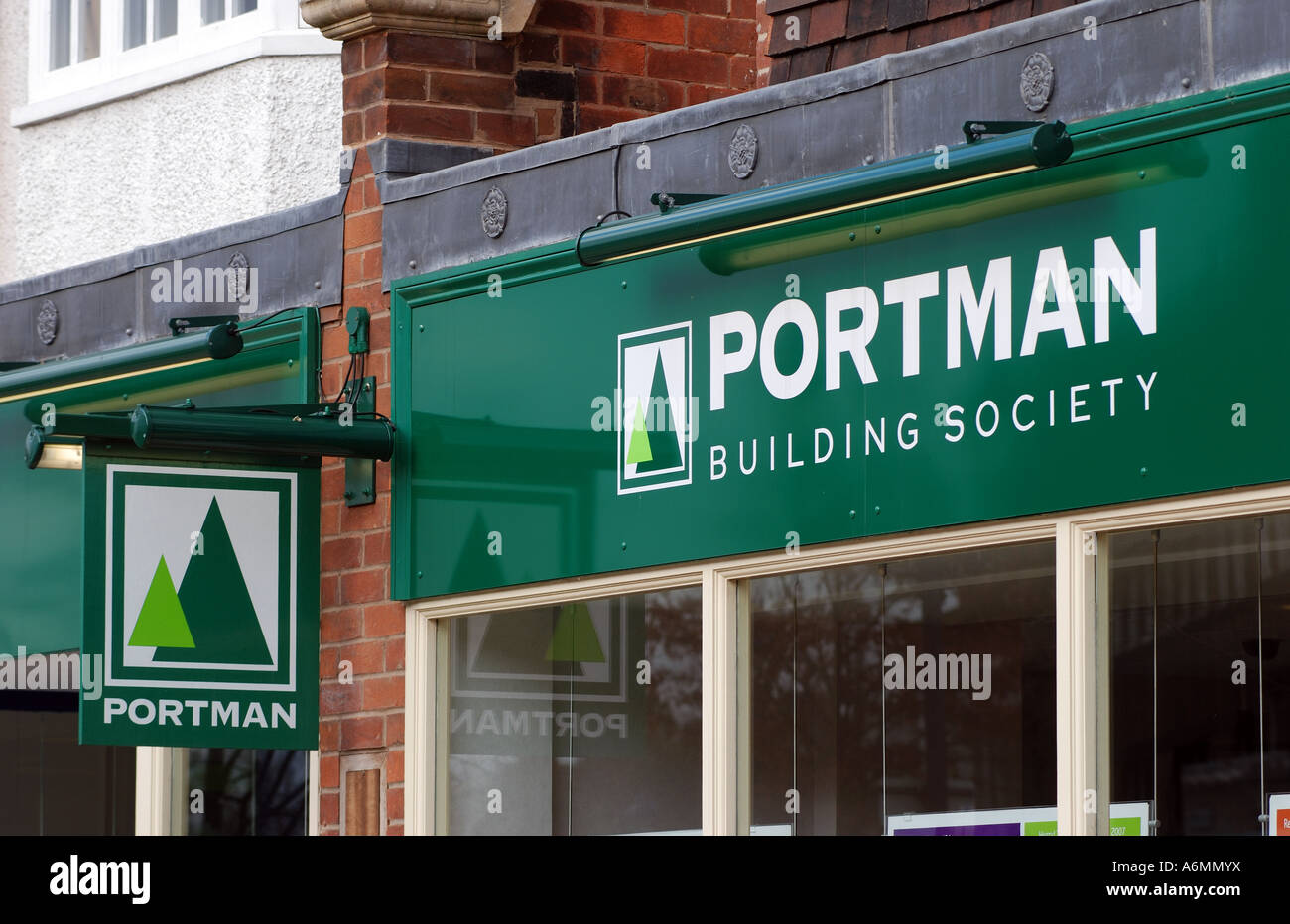 Portman Building Society branch, Solihull, West Midlands, England, UK