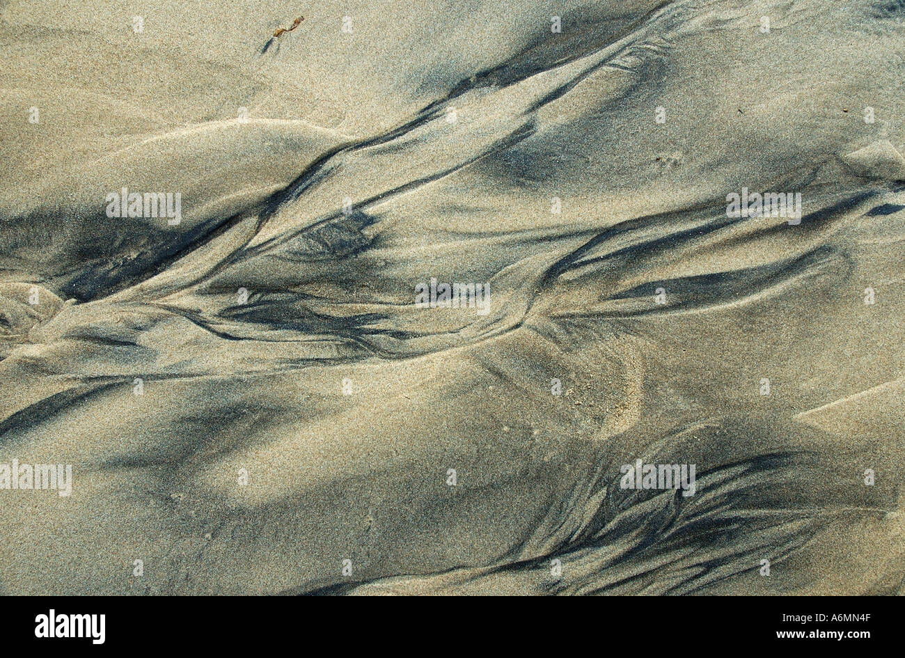 Real Sand Patterns patterns in the sand Stock Photo - Alamy