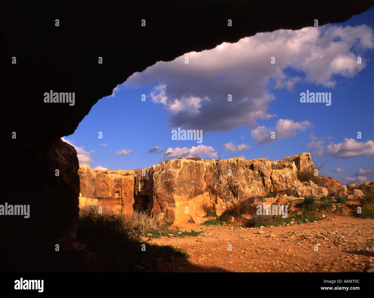 Tombs of the Kings. Paphos. Cyprus. Stock Photo