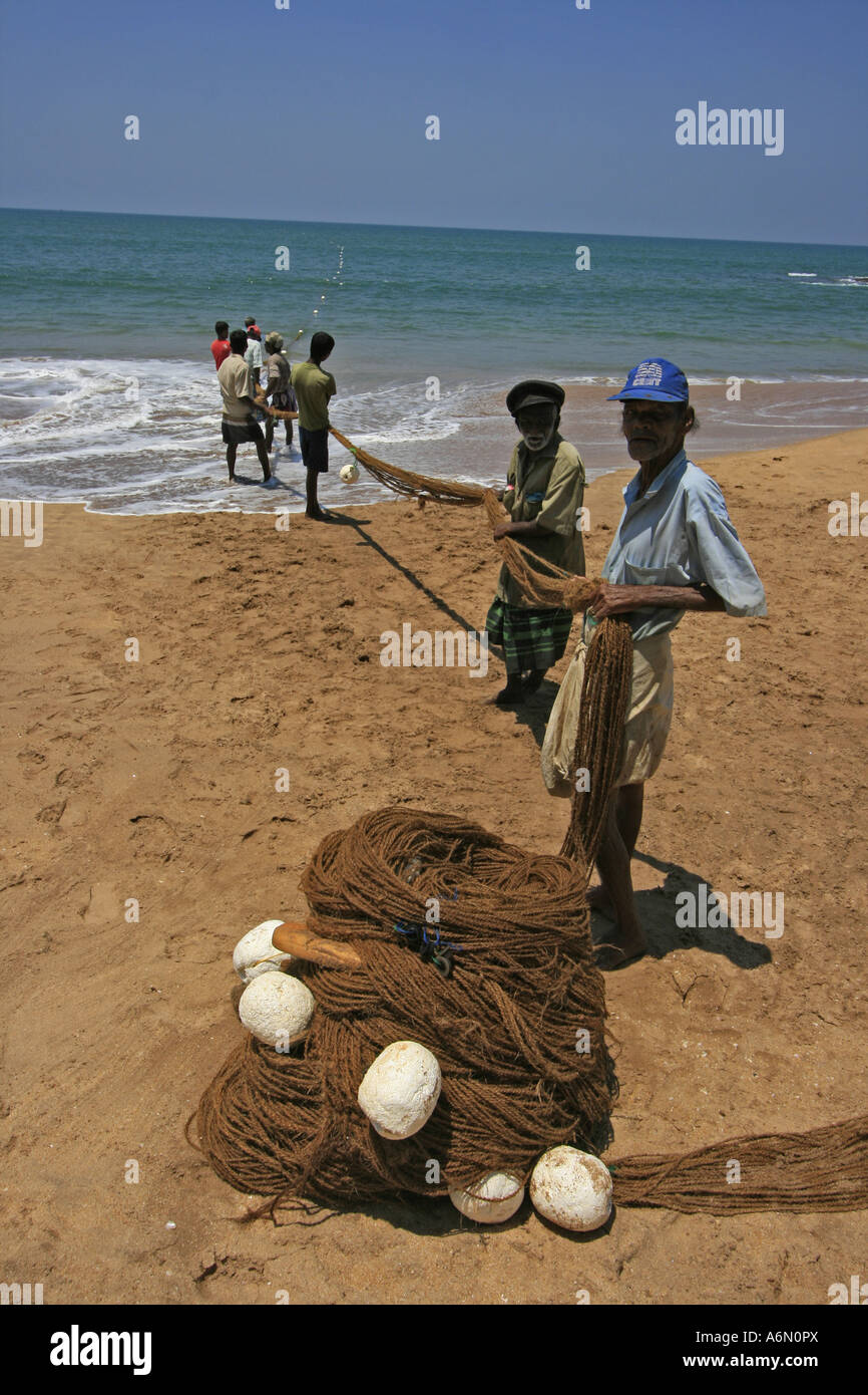 Net fishing kalutara beach sri hi-res stock photography and images - Alamy