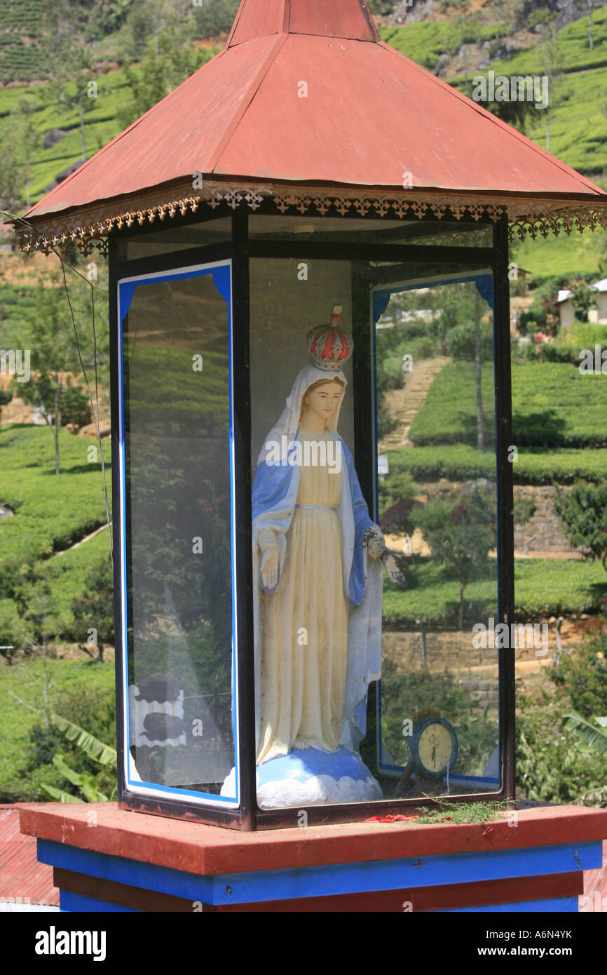 Virgin Mary statue Sri Lanka Stock Photo Alamy