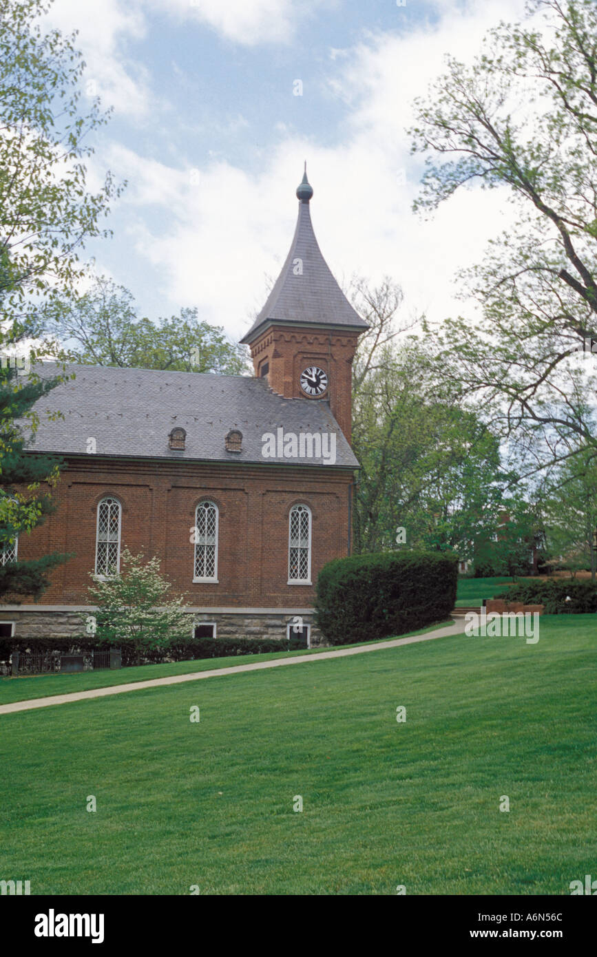 Lee Chapel, Washington And Lee University, Lexington, Virginia Stock