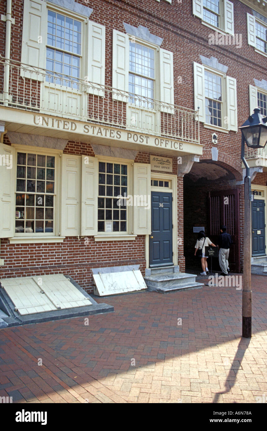 Post Office, Franklin Court, Historic District, Philadelphia