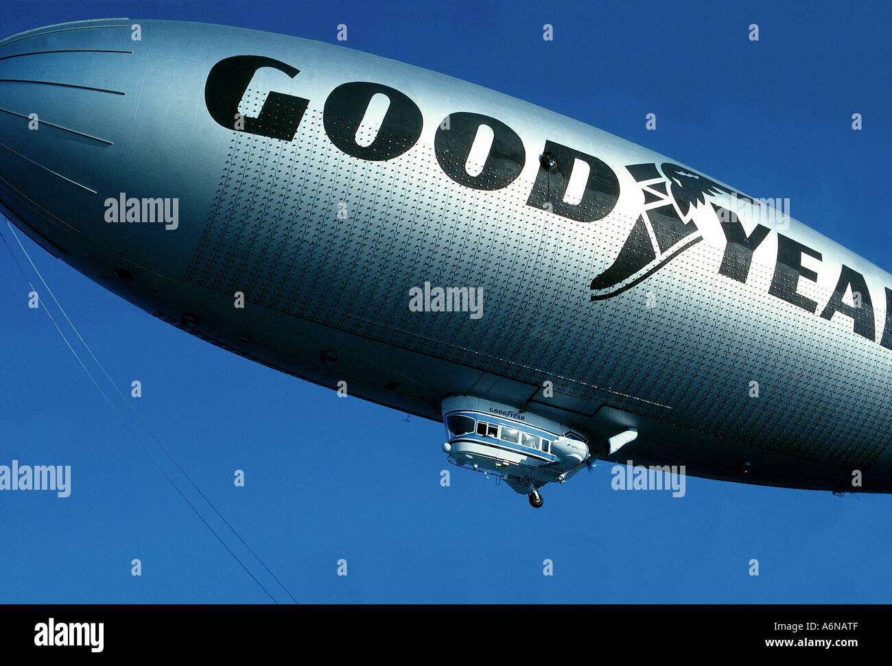 Goodyear Blimp Airship Stock Photo